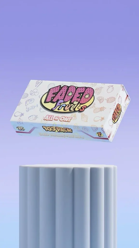 faded fruits disposables