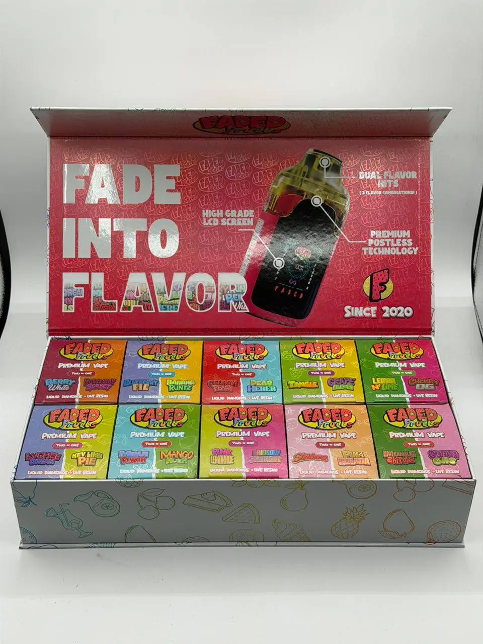 faded fruits