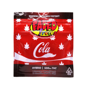 faded fruits cola gummies