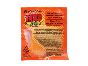 faded fruits orange sherbet