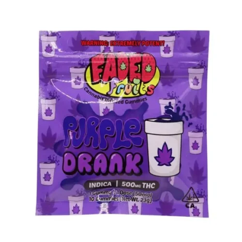 faded fruits purple dranks gummy