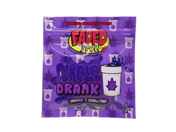 faded fruits purple dranks gummy