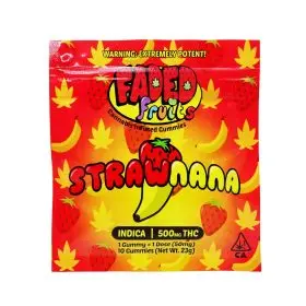 faded fruits strawnana
